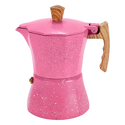 Máquina de café expreso para Cocina – cafetera Moka para Cocina a o eléctrica – cafetera Espresso 3 Tazas para Italiano
