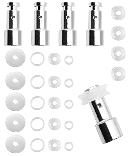 Juego de 10 válvulas de vapor de repuesto universal para ollas a presión de 5, 6 o 8 cuartos como XL, YBD60-100, PPC780, PPC770, PPC790