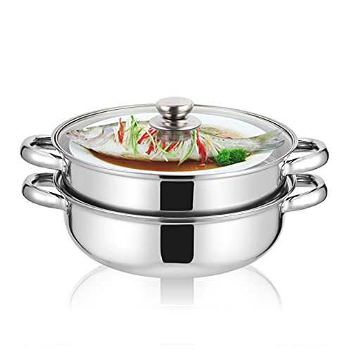 Vaporera, olla de vapor, olla de vapor para utensilios de cocina de acero inoxidable, pan de cocina pan al vapor doméstico