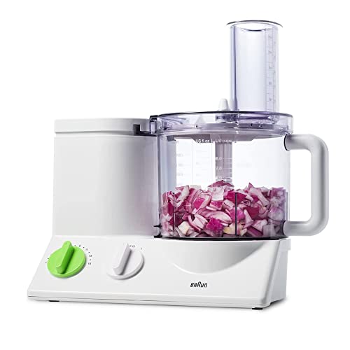 Braun FP3020 Robot de cocina, 600 W, plástico, color blanco