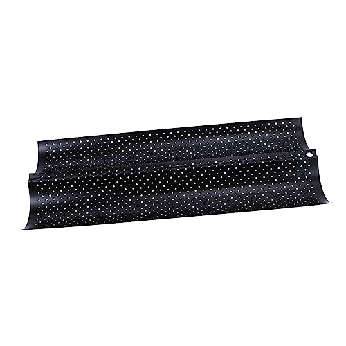 UPKOCH Mini Cacerola Pan Francés Pan Rectangular Bandeja Para Hornear Bandeja Perforada Cocina Para Hornear Herramienta Tostadas Caja Molde Francés Italia Antiadherente Hoja