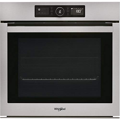 Whirlpool AKZ9629IX - Horno de pirolisis (acero inoxidable, multifunción, calor giratorio o pulsado, 73 litros, puerta fría (4 ventanas), clase energética A+