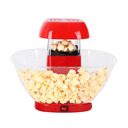 Máquina de Palomitas de maíz, máquina para Hacer Palomitas de maíz de 1200 W, máquina para Hacer Palomitas de maíz de Aire Caliente para el hogar, Palomitas de maíz sin Aceite mejo