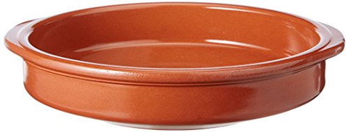 Fackelmann Food&More Cazuela Clásica. Cerámica. Marrón. 24x5cm. 1 ud.