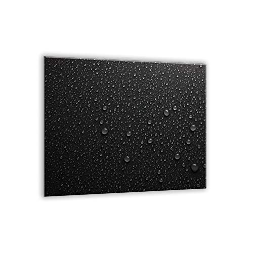 SemUp Gigante tabla de cortar encimera de cristal endurecido | Protector de pantalla | splash-back | 60 cm x 52 cm para cocinas de inducción eléctrica vitrocerámica halógena | resistente al calor