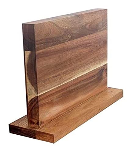 Portacuchillos individuales Bloque de cuchillos real Bloque de cuchillos magnético de doble cara, bloque organizador de cuchillos, base for cuchillos, soporte for tijeras de cocina, soporte for cuchil