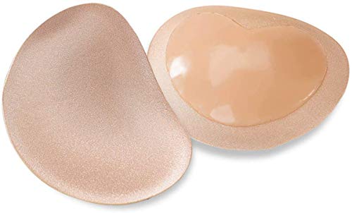 Enzege 1 Par Inserciones de Sujetador, Rellenos Bikini Bra Pecho Almohadillas Gel Insertos Silicona de Sujetador Push-up Mejora del Pecho Shaper