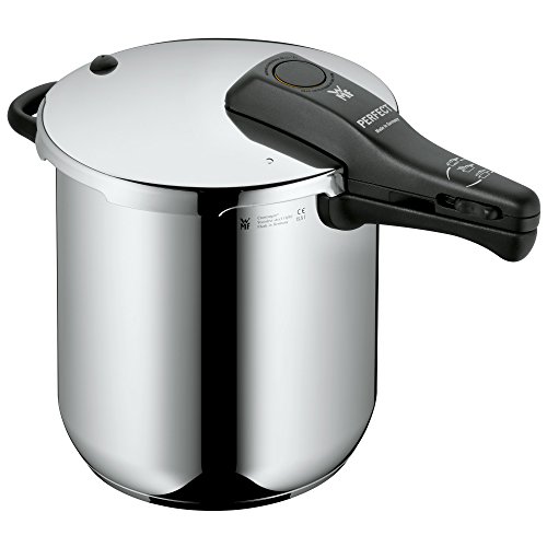 WMF Perfect - Olla Rápida 22 cm de diámetro, Acero Inoxidable para inducción, 8.5 litros y medio
