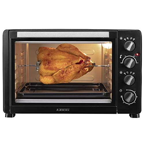 Horno de sobremesa Jocel JFE45-014948, 45 litros, 2000 W, negro