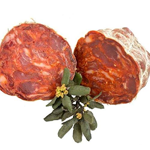 MORCON IBERICO. Elaboración artesanal con carrne de cerdos ibericos, curación tradicional y envasado al vacio para una mejor conservación. Picado grueso. Peso aproximado 0,90- 1 kg