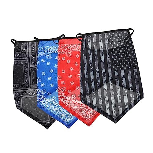 LALAFINA 16 Piezas Ciclismo Toalla De Cara Sol Hombres Bufandas Envolturas Para Hombres Máscara Para Hombres Hoja De Máscara De Sol Máscaras Para Cara Oreja Colgando Toallas De Cara