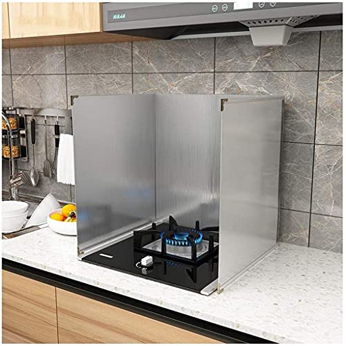 Aislante de cocina Deflector a prueba de salpicaduras para la parte superior de la estufa y la sartén Pared Escudo antisalpicaduras Protectores contra salpicaduras de aceite Pantallas antisalpicadura