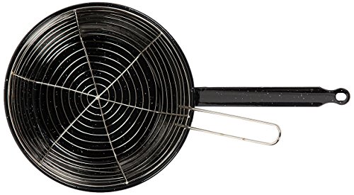 La Valenciana 75459 SARTEN FREIDORA con CESTILLO 26CM. VAELLO, Alloy Steel, Neutro, 26.0 cm