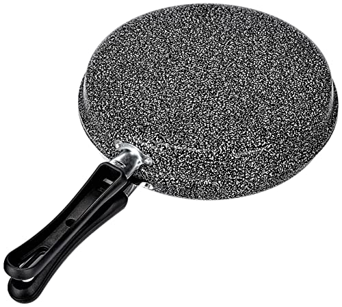 HOME Sartén Giratortillas, Pietra, Negro, 26_cm