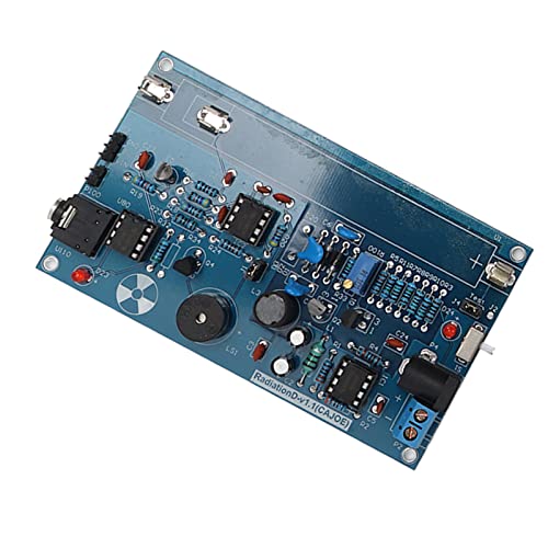 FOLOSAFENAR Kit de Tubo GM de Módulo de Contador Geiger, Placa de Circuito de Kit de Contador Geiger de Pulso para Laboratorio