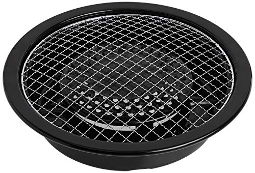 Iwatani Corporation of America ABURI CB-P-AM3 - Plato de parrilla (acero negro)